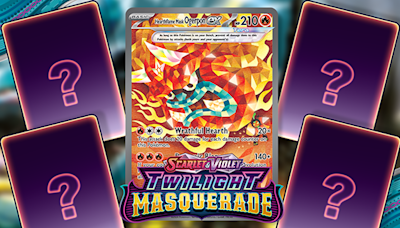 Check Out Hearthflame Mask Ogerpon ex, Secret Box, and More from Pokémon TCG: Scarlet & Violet—Twilight Masquerade