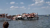 Pier collapses at University of Wisconsin terrace, sending dozens into lake, video shows