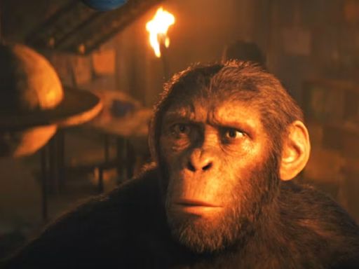 What did Noa see in the telescope in 'Kingdom of the Planet of the Apes?'