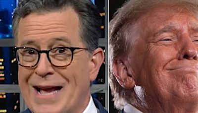 Stephen Colbert Fact-Checks Trump With Just 1 Brutally Honest Word