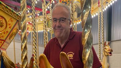 Victorian fairground ride painstakingly restored at museum near city