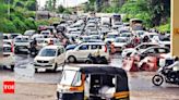 Pune: Khadki underpass has become nightmare for commuters, bottleneck causes endless snarls for thousands daily | Pune News - Times of India