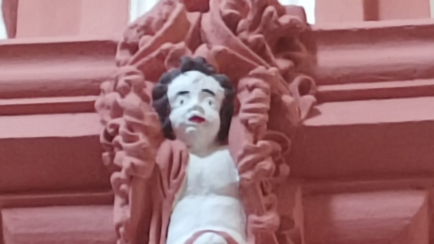 Botched Church Makeover Leaves Cherubs Looking Like Monkeys