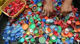 Bright colours make plastics break down faster, fuelling microplastic pollution