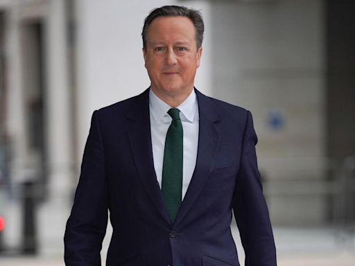 David Cameron resigns from role of foreign secretary