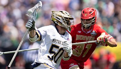 How did Notre Dame lacrosse make it back to Monday's national title game? Dirty work