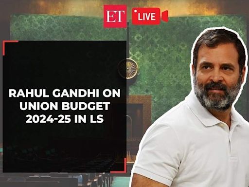 Rahul Gandhi speaks on the Union Budget 2024 in Lok Sabha | Live