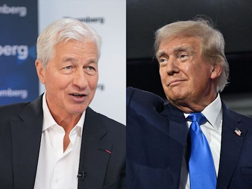 Trump propone a Dimon para secretario del Tesoro y luego lo niega