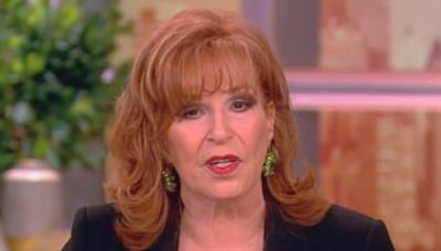 The View host mocks Trump claiming bandage 'should be over his mouth'