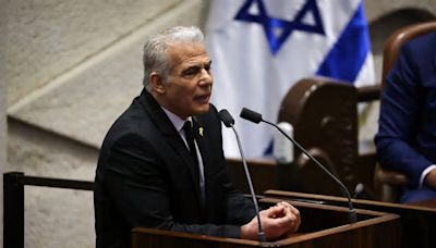 Lapid calls Netanyahu an ‘existential threat’ as they spar over national security