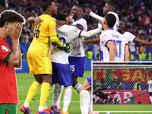 Ronaldo's last Euros ends in penalty heartache as Chelsea flop misses key kick