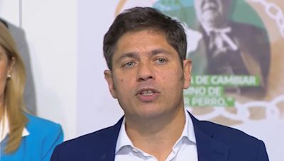 En la previa al Pacto de Mayo, Axel Kicillof criticó el rumbo económico del Gobierno de Javier Milei: "Verso financiero"