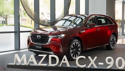 縱置直六引擎後驅底盤MAZDA全新旗艦CX-90 七人座SUV