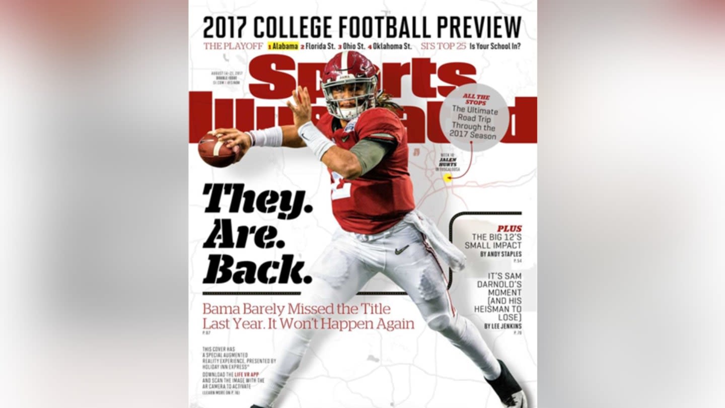 Former Alabama QB Jalen Hurts on SI Cover Previewing 2017 Season: Roll Call, August 14, 2024