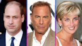 Kevin Costner Says Prince William Told Him That Princess Diana 'Fancied' Him