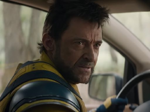 ...Hugh Jackman Working Out Without His Wolverine Facial Hair Again. Thank Goodness Deadpool 3's About To Come Out