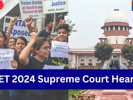 NEET UG 2024 News Live: Supreme Court NEET Hearing Today on Re-Exam, Check Time, Schedule