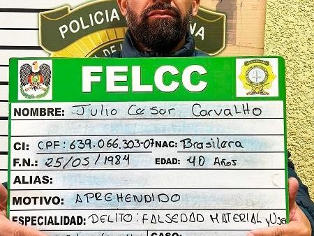 Homem procurado por 29 crimes no Brasil é preso pela polícia na Bolívia