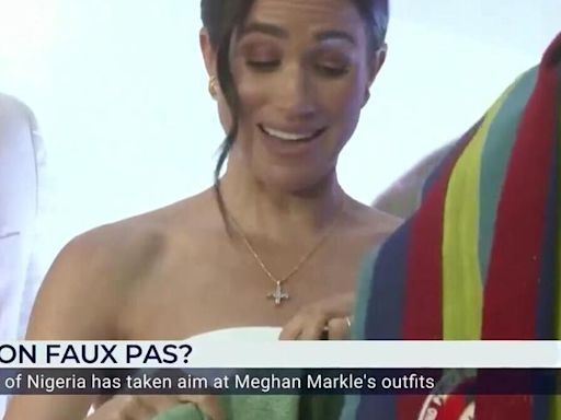 Angela Levin rages at Meghan Markle's 'appalling' fashion choices in Nigeria