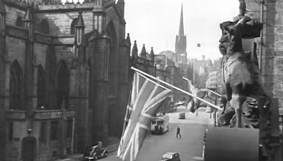 Incredible Edinburgh time warp clip takes us back to the city centre in the '50s