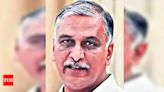 Former Minister Harish Rao Criticizes Congress Government for Rising Crime Rate in Hyderabad | Hyderabad News - Times of India