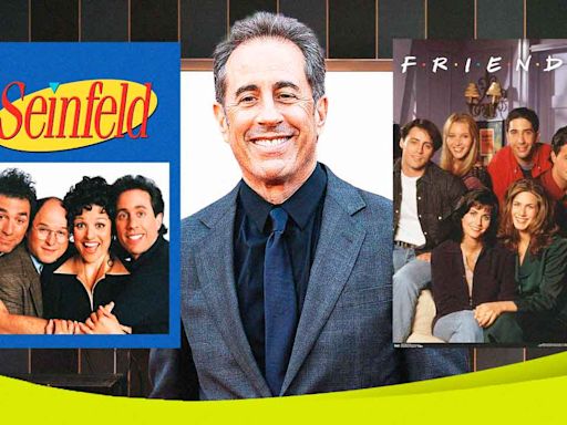 Jerry Seinfeld slams Friends in Unfrosted ad