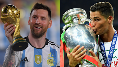 'Lionel Messi living rent free in his head' - Cristiano Ronaldo mocked for saying Portugal Euros triumph is 'equivalent to winning a World Cup' | Goal.com United Arab Emirates