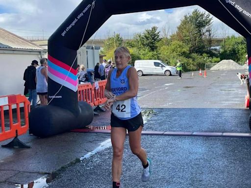 Wet weather didn’t stop the fun at the Care for Kids Barnstaple 10K