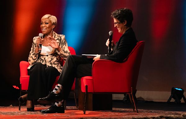 Watch Joy Reid and Rachel Maddow Talk Donald Trump Live at the Apollo (Exclusive)