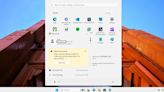 Windows 11 KB5036985 beta adds a new Microsoft account manager to Start menu