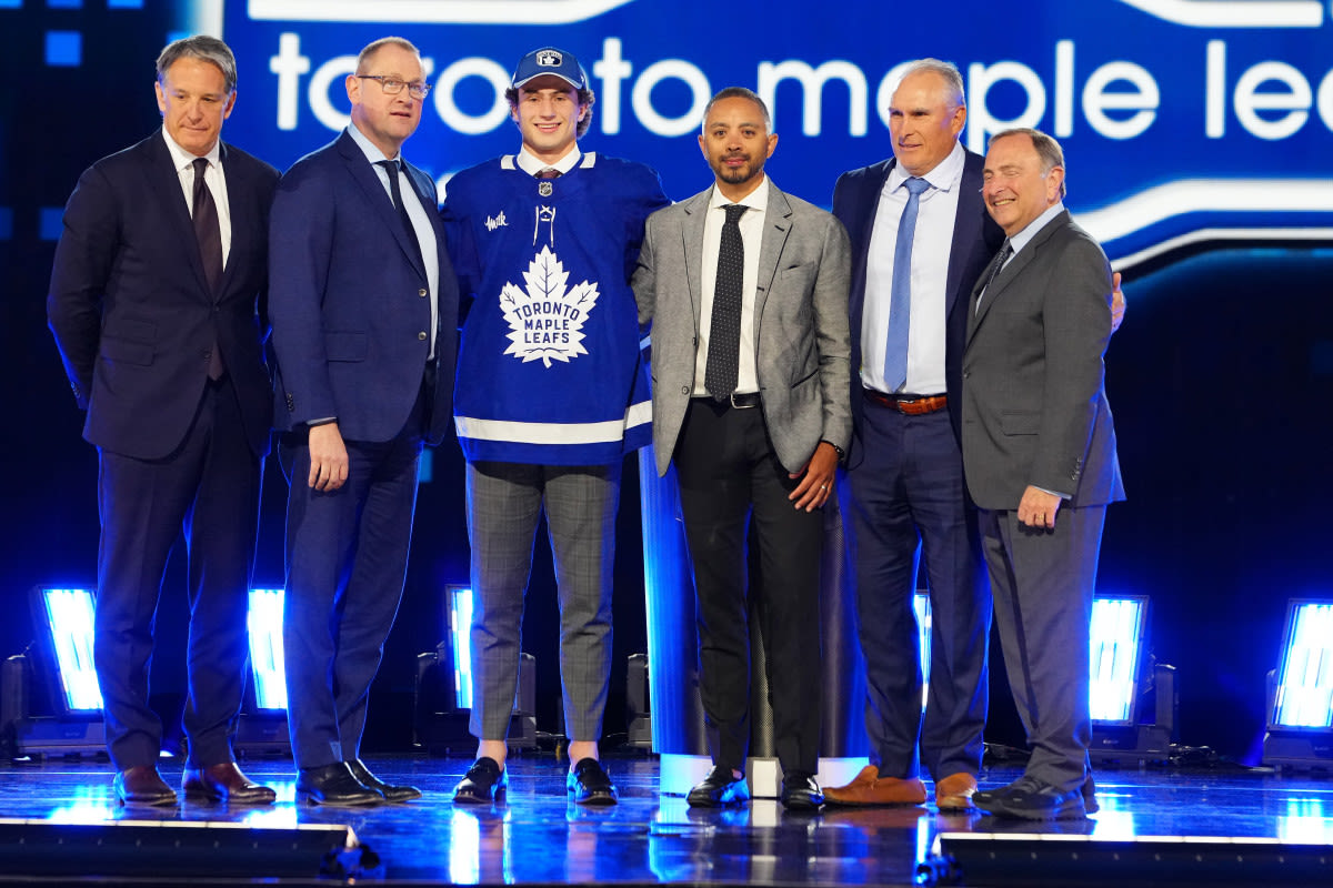 ... Kind Of Blacked Out’: Maple Leafs First-Round Pick Ben Danford Reflects on Being Selected by Toronto