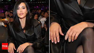 Kim Kardashian describes a gruesome broken finger injury that left her 'bone sticking out', says 'I wanted to die' | - Times of India