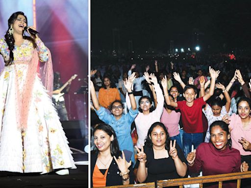 Yuva Dasara – 2024: Shreya Ghoshal’s crooning leaves audience wanting more - Star of Mysore