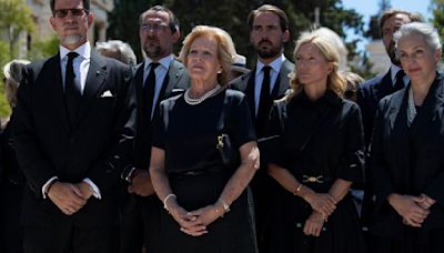 Greece Former Royal Funeral