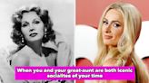Here Are 17 Photos Of Celebrities And Their Very Famous Old Hollywood Relatives, And WOW, The Resemblances Are Uncanny