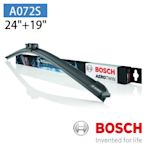 【BOSCH 博世】AERO TWIN A072S 24 /19 汽車專用軟骨雨刷