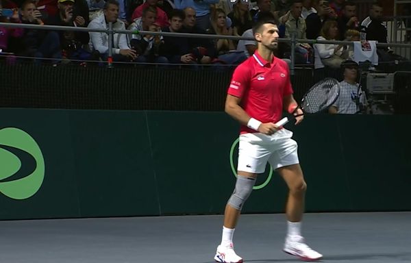 Novak Djokovic impresses in his 60th Davis Cup match