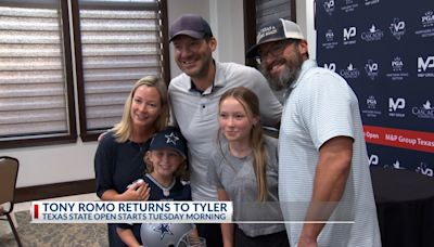 Tony Romo returns to Tyler for the 2024 Texas State Open