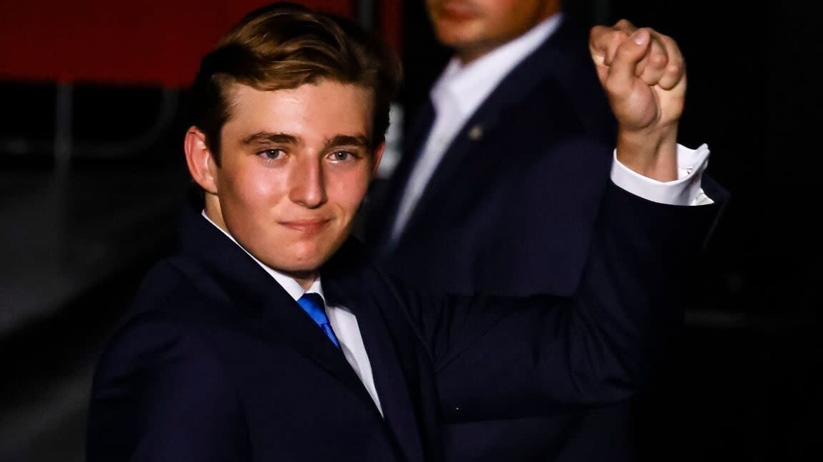 The Barron Fist Pump That Reveals Donald Trump’s Plan for a MAGA Dynasty