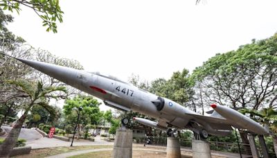 八卦山中正公園 F-104重現英姿