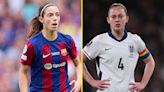 Keira Walsh, Aitana Bonmati, and Vivianne Miedema - huge potential WSL transfers