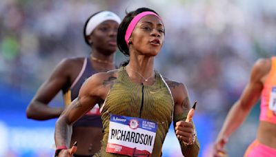 Sha'Carri Richardson will race for spot in Olympics after winning semifinals at US trials in 10.86