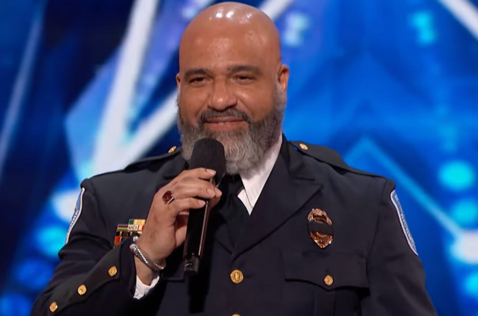 Watch Richmond Police Officer’s Emotional Ed Sheeran Cover on ‘America’s Got Talent’