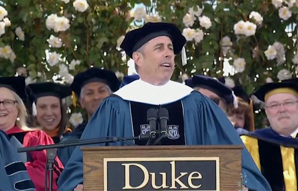 Duke graduates who walked out on Jerry Seinfeld's commencement speech failed Life 101