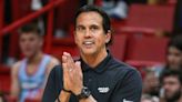 Erik Spoelstra away from Heat on media day for birth of third child