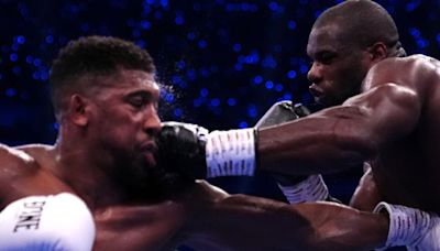 Anthony Joshua defeated by Daniel Dubois in IBF world heavyweight title at Wembley Stadium