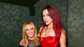 Dua Lipa and Kylie Minogue party night away after Brit Awards in London