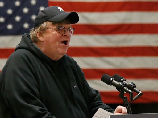 Michael Moore Calls on Biden to Resign From Office After Praising ‘Selfless Act’ of Exiting Race