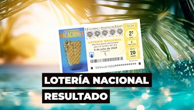 Comprobar Sorteo Lotería Nacional: resultados del Sorteo Extraordinario de Vacaciones de la Lotería Nacional