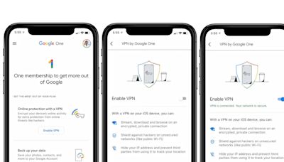 Google將在今年稍晚時候終止Google One訂閱方案額外提供的VPN服務